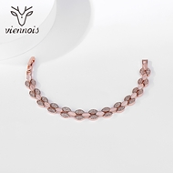 Picture of Low Price Platinum Plated Cubic Zirconia Fashion Bracelet from Trust-worthy Supplier