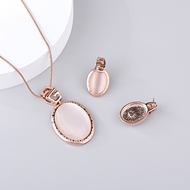 Picture of White Zinc Alloy 2 Piece Jewelry Set Shopping