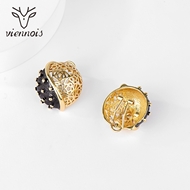 Picture of Zinc Alloy Gold Plated Stud Earrings in Flattering Style