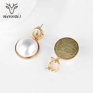 Picture of Zinc Alloy Gold Plated Dangle Earrings at Great Low Price