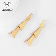 Picture of Hypoallergenic Multi-tone Plated Zinc Alloy Dangle Earrings with Easy Return