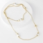 Show details for Popular Small Classic Long Chain Necklace