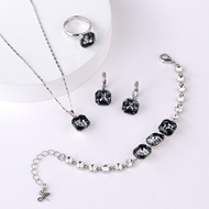 Show details for Fashion Platinum Plated Jewelry Set Exclusive Online Show details for Fashion Platinum Plated Jewelry Set Exclusive Online