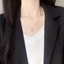 Show details for Beautiful Cubic Zirconia White Pendant Necklace