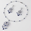 Show details for Hot Selling Blue Platinum Plated 2 Piece Jewelry Set from Top Designer