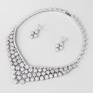 Show details for Charming White Luxury 2 Piece Jewelry Set As a Gift Show details for Charming White Luxury 2 Piece Jewelry Set As a Gift