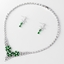 Show details for New Season Green Copper or Brass 2 Piece Jewelry Set with SGS/ISO Certification