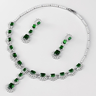 Show details for Luxury Big 2 Piece Jewelry Set with Beautiful Craftmanship Show details for Luxury Big 2 Piece Jewelry Set with Beautiful Craftmanship