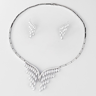 Show details for Sparkly Big Luxury 2 Piece Jewelry Set Show details for Sparkly Big Luxury 2 Piece Jewelry Set