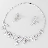 Show details for Irresistible White Luxury 2 Piece Jewelry Set For Your Occasions Show details for Irresistible White Luxury 2 Piece Jewelry Set For Your Occasions