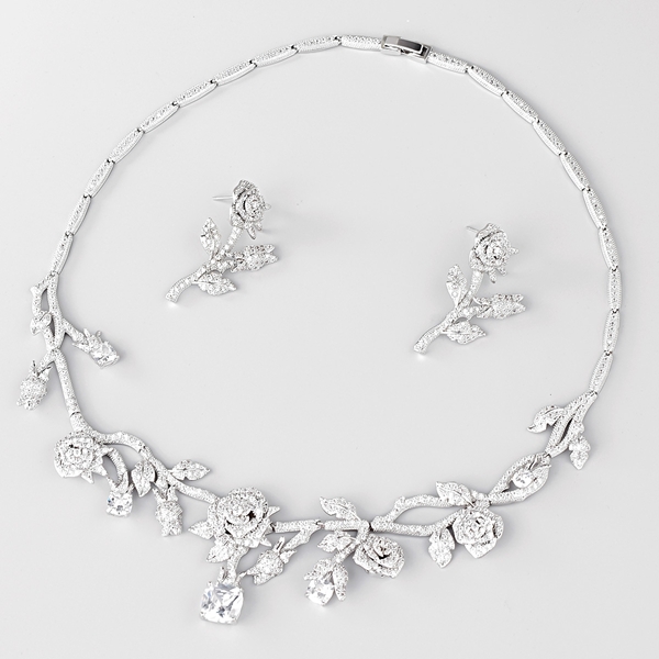 Picture of Irresistible White Luxury 2 Piece Jewelry Set For Your Occasions