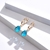 Picture of Nickel Free Gold Plated Cubic Zirconia Dangle Earrings with No-Risk Refund