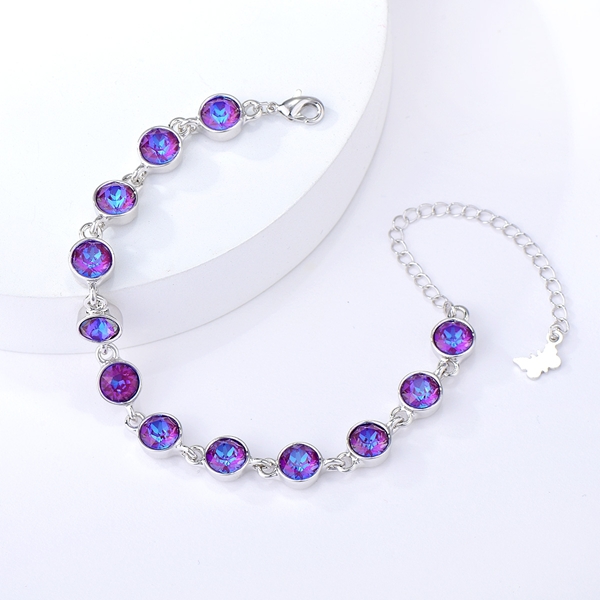 Picture of Good Swarovski Element Small Fashion Bracelet