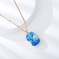 Show details for Zinc Alloy Swarovski Element Pendant Necklace with Full Guarantee Show details for Zinc Alloy Swarovski Element Pendant Necklace with Full Guarantee