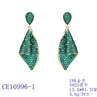 Picture of Copper or Brass Big Dangle Earrings at Unbeatable Price