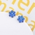 Picture of Stylish Medium Platinum Plated Stud Earrings