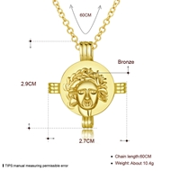 Picture of Shop Copper or Brass Dubai Pendant Necklace with Wow Elements