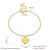 Picture of Irresistible Gold Plated Dubai Fashion Bracelet As a Gift