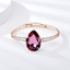 Show details for Hypoallergenic Purple Rose Gold Plated Fashion Bracelet with Easy Return