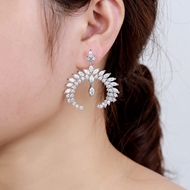 Picture of Stylish Big Luxury Dangle Earrings