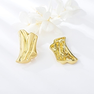 Picture of Dubai Gold Plated Stud Earrings Online Only