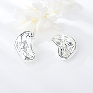 Picture of Brand New Gold Plated Medium Stud Earrings with Full Guarantee