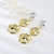 Picture of Filigree Medium Multi-tone Plated Drop & Dangle Earrings