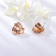 Picture of Brand New Rose Gold Plated Dubai Stud Earrings with SGS/ISO Certification