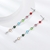 Picture of Cost Effective Colourful Platinum Plated Drop & Dangle