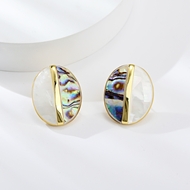 Picture of Charming Colorful Zinc Alloy Stud Earrings As a Gift