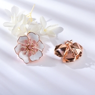 Picture of Designer Rose Gold Plated Small Stud Earrings with No-Risk Return