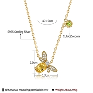 Picture of Eye-Catching Yellow Small Pendant Necklace with Member Discount