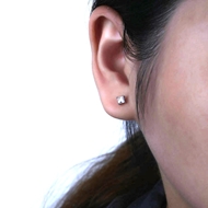 Picture of Reasonably Priced Gold Plated White Stud Earrings from Reliable Manufacturer