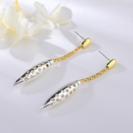 Picture of Trendy Gold Plated Big Dangle Earrings Shopping