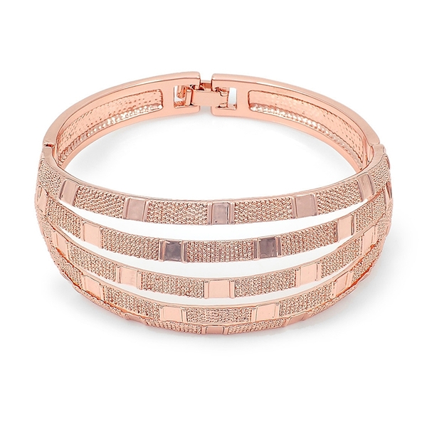 Picture of Superb Quality European Rose Gold Plated Bangles