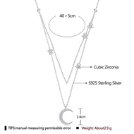 Picture of Platinum Plated 925 Sterling Silver Pendant Necklace at Super Low Price