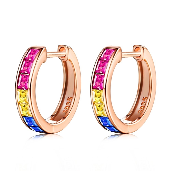 Picture of Stylish Small 925 Sterling Silver Small Hoop Earrings