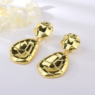 Picture of Zinc Alloy Big Dangle Earrings with Full Guarantee