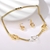 Picture of Zinc Alloy Gold Plated 2 Piece Jewelry Set with Full Guarantee