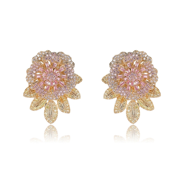 Picture of Most Popular Cubic Zirconia Luxury Stud Earrings