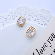 Picture of Copper or Brass Luxury Stud Earrings with Unbeatable Quality