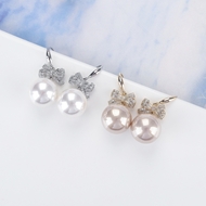 Picture of Luxury Platinum Plated Dangle Earrings with Fast Delivery