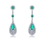 Show details for Copper or Brass Big Dangle Earrings at Super Low Price