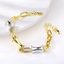 Show details for Irresistible Multi-tone Plated Big Fashion Bracelet As a Gift