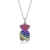 Picture of Low Price Platinum Plated Cubic Zirconia Pendant Necklace in Exclusive Design