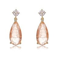 Picture of Best Cubic Zirconia Copper or Brass Dangle Earrings