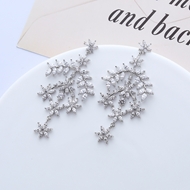 Picture of Fashionable Big Luxury Dangle Earrings