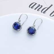 Picture of Origninal Big Platinum Plated Dangle Earrings