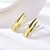 Picture of Impressive Gold Plated Copper or Brass Dangle Earrings with Low MOQ