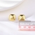 Picture of Copper or Brass Dubai Stud Earrings at Super Low Price